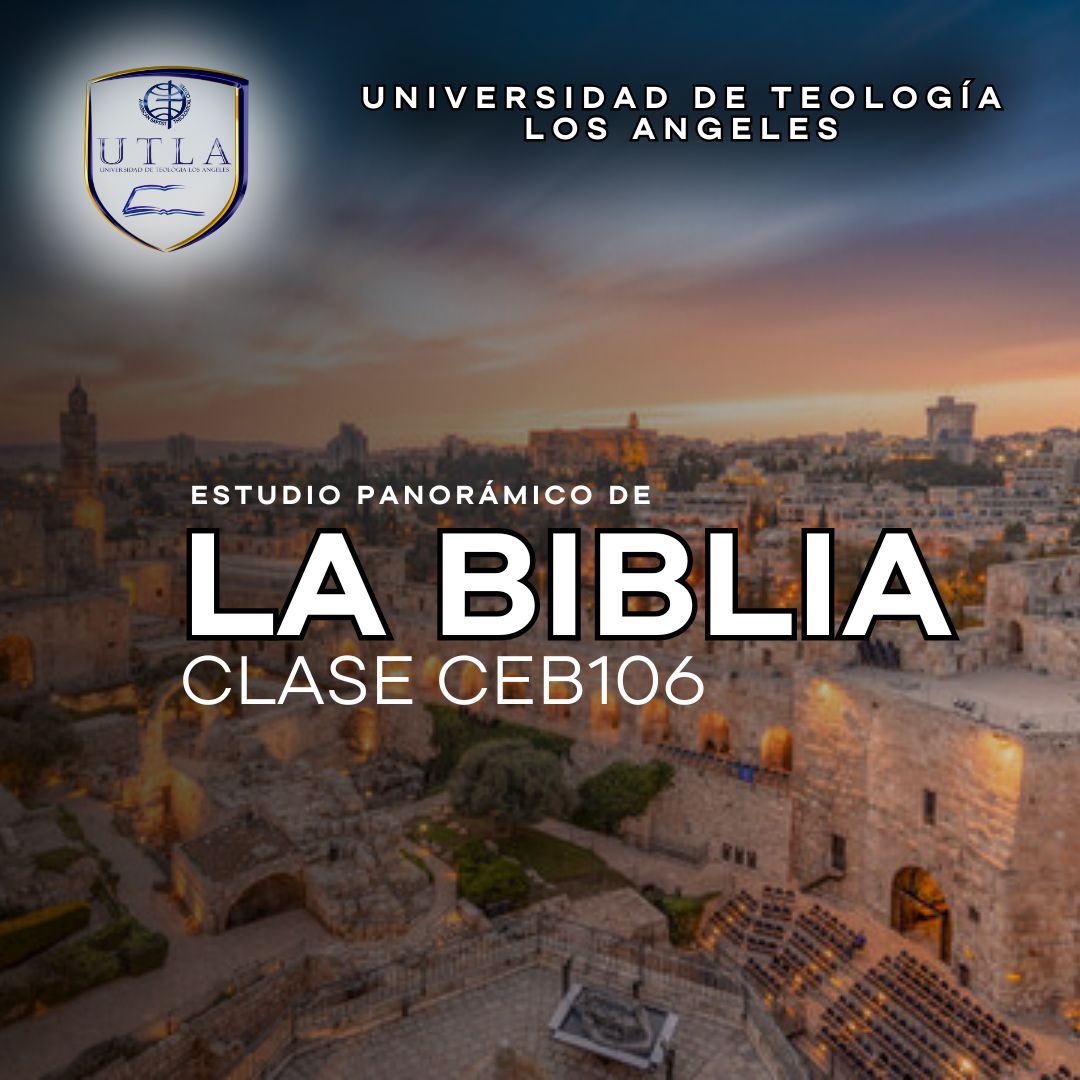ESTUDIO PANORAMICO DE LA BIBLIA