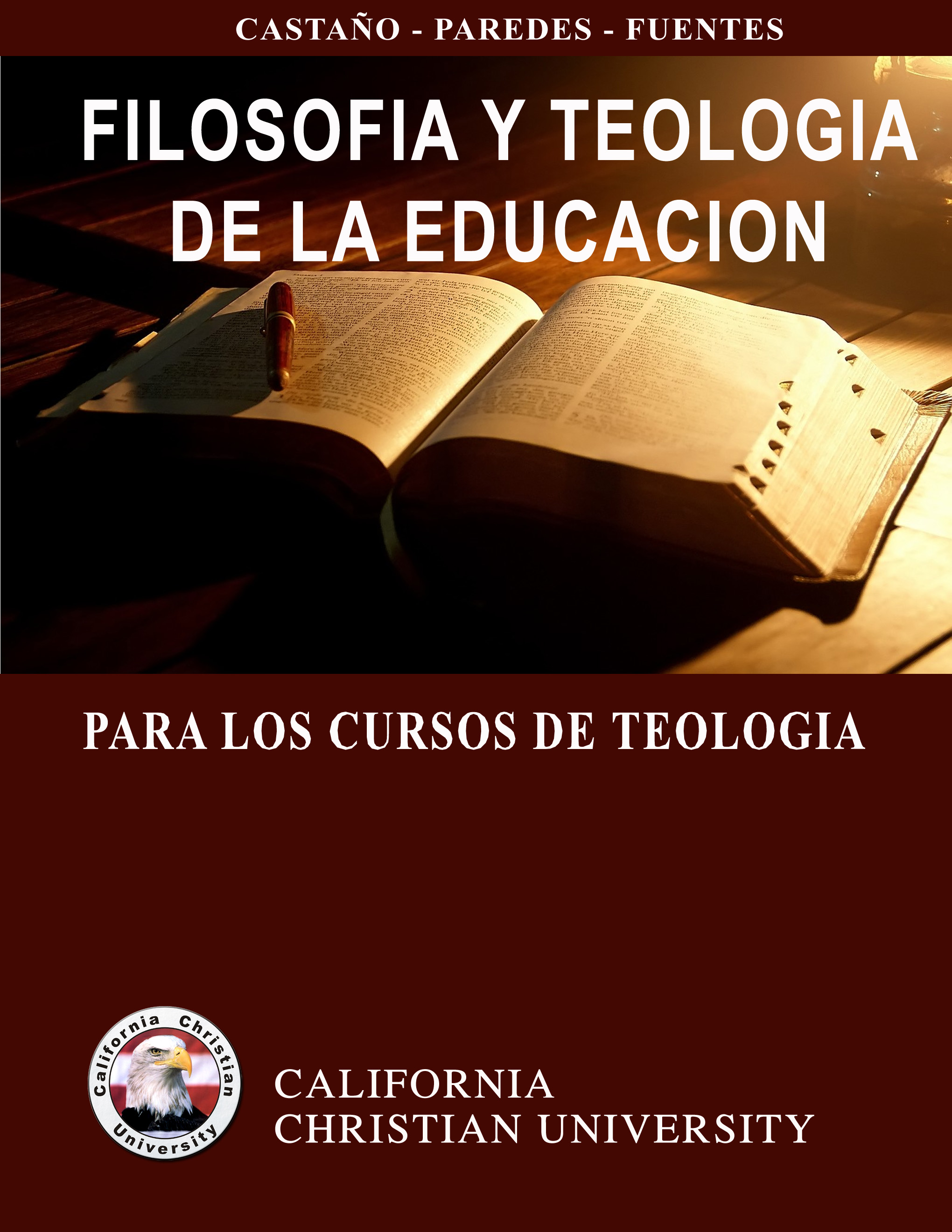 FILOSOFIA Y TEOLOGIA DE LA EDUCACION<